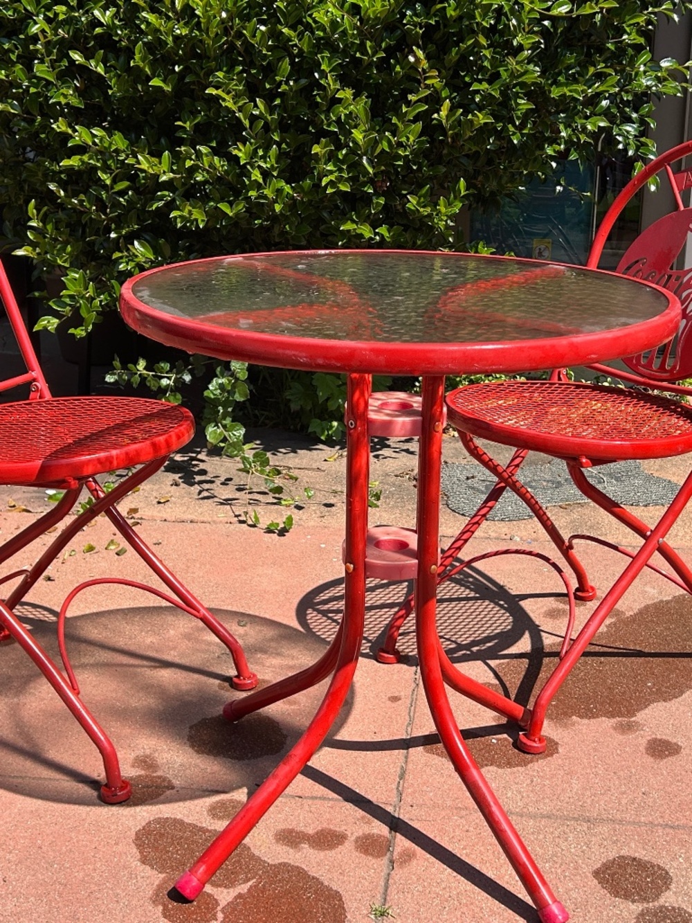 Vintage Coke-A-Cola Bristo Set